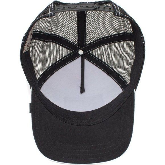 Goorin Bros The Farm Trucker Hat Collection Zebra Extreme Black White - Picture 5 of 5